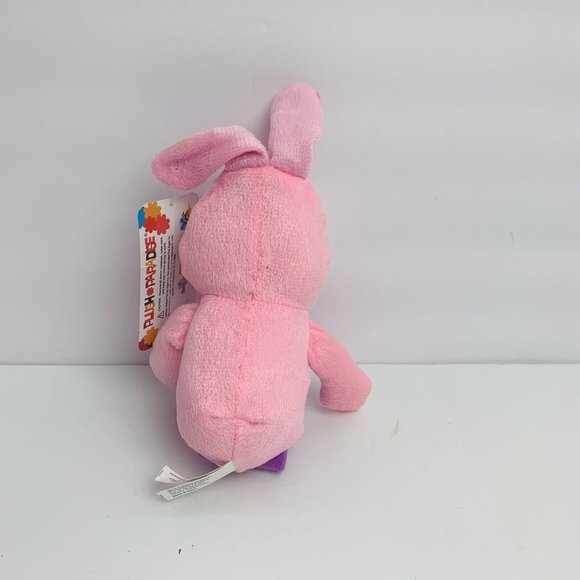Plush Paradise Easter Bunny Rabbit Spring Stuffed Animal Toy Pink Purple 10" - Picture 3 of 7